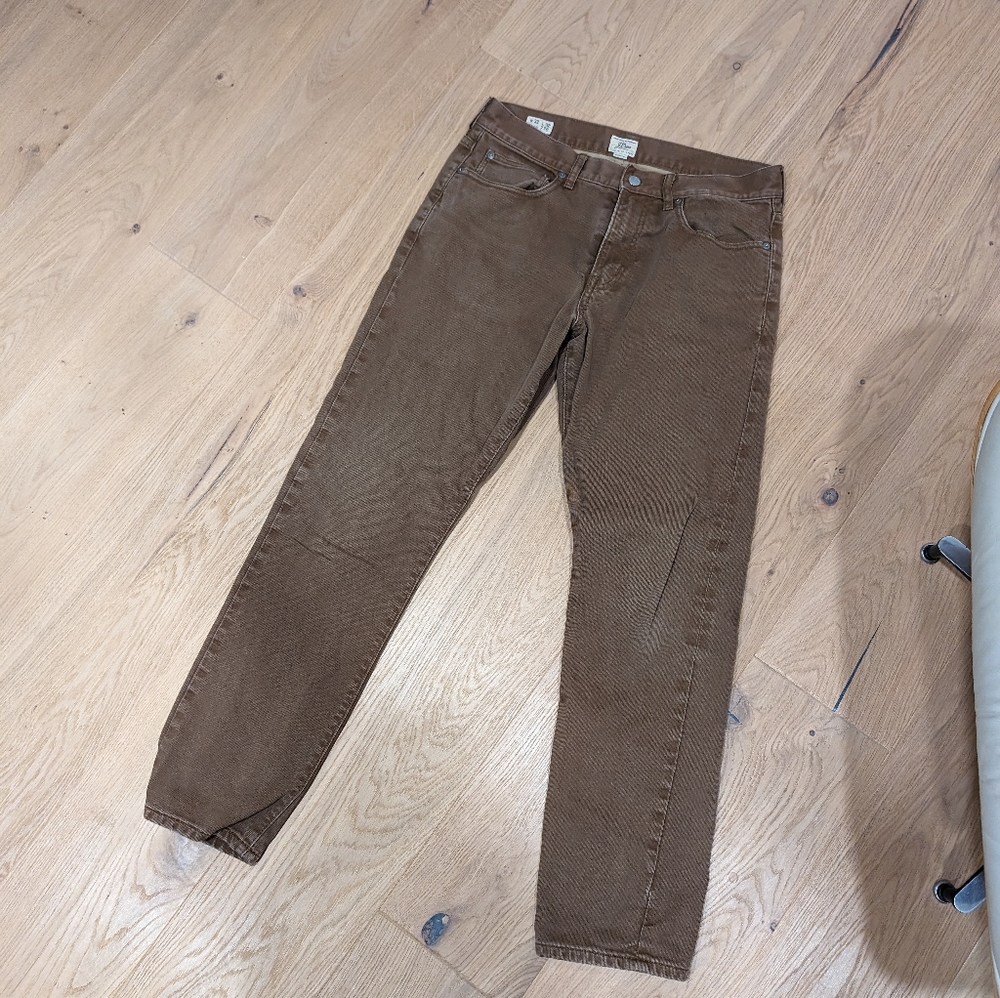 Jcrew cords lined heavy duty 32/32
